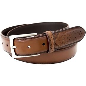 Florsheim 32mm Wing Tip Leather Belt in Saudi Arabia