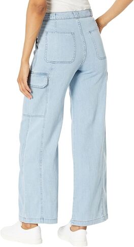 HUDSON Women's High Rise Wide Leg Cargo Jean in Saudi Arabia