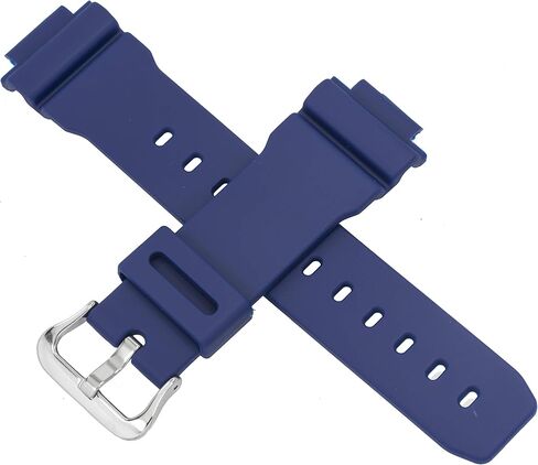 Genuine Casio Blue 16mm Resin G-Shock Watch Band in Saudi Arabia