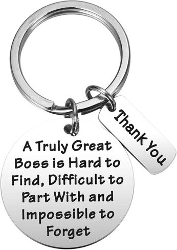 MIXJOY Boss Retirement Gift A Truly Great Boss is Hard to Find Keychain for Bosses Day Leaving Moving Appreciation in Kuwait
