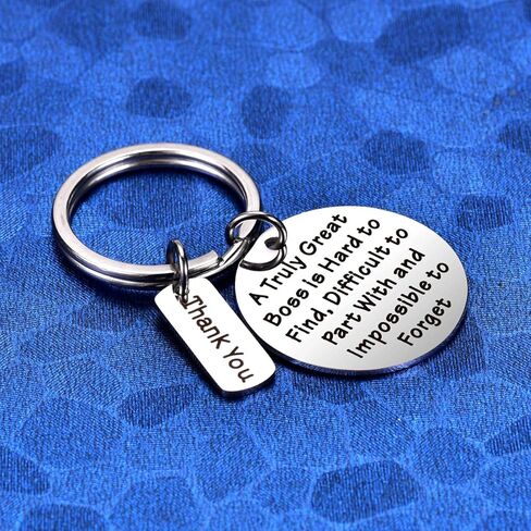 MIXJOY Boss Retirement Gift A Truly Great Boss is Hard to Find Keychain for Bosses Day Leaving Moving Appreciation in Kuwait