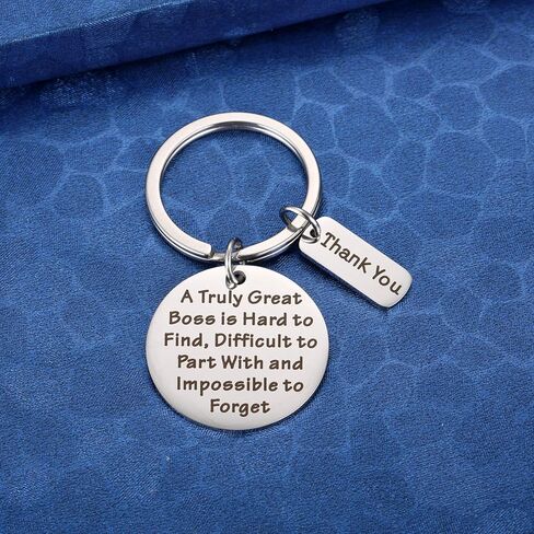 MIXJOY Boss Retirement Gift A Truly Great Boss is Hard to Find Keychain for Bosses Day Leaving Moving Appreciation in Kuwait