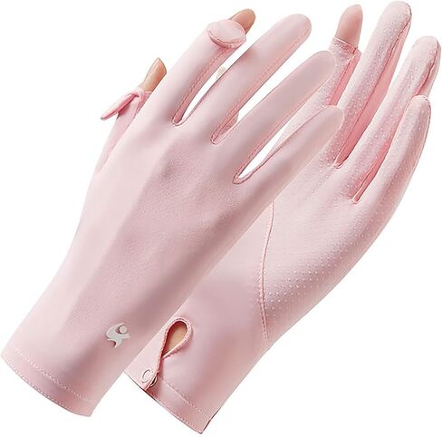 FGSS Summer Sunblock Gloves UV Protection Non-Slip Touchscreen Driving Gloves for Women Cyling Riding Outdoor in Saudi Arabia