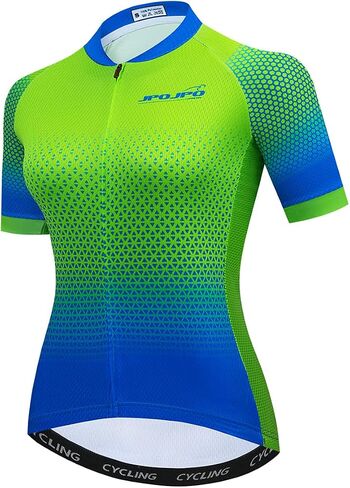 Hotlion Women's Cycling Jersey Ladies Bike Clothes Road MTB Bicycle Shirt CU66 in Saudi Arabia