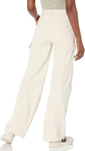 HUDSON Women's High Rise Wide Leg Cargo Jean in Saudi Arabia