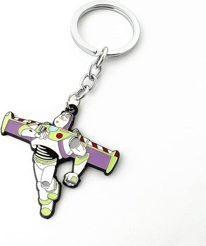 سلسلة مفاتيح Buzz Lightyea من سبيكة الزنك أنيمي لعبة كارتون ستوي سلسلة مفاتيح للأولاد والبنات والنساء، أوهانا 8، 0, اوهانا 8, 0 in Kuwait