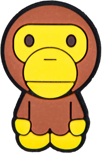 vszyxco Ape Croc Charms Bathing XX Bear 18PCS Shoes Charm for Croc PVC Clog Pins Shoe Charms Accessories Birthday Party Favors in Kuwait