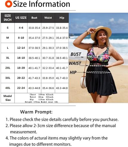 بدلة سباحة نسائية شبكية من BIKINX مقاس كبير مكونة من قطعتين طقم تانكيني لباس سباحة عالي الخصر in Kuwait