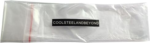 COOLSTEELANDBEYOND Wide Mens Leather Bracelet Genuine Black Leather Bangle with Two Buckle Clasps in Saudi Arabia