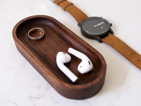 علبة مجوهرات بتصميم صندوق خشبي من خشب الجوز in Kuwait