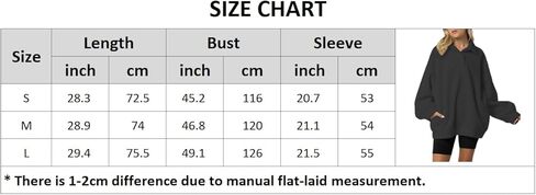 Fuzzy Fleece Oversized Sweatshirt for Women Fluffy Sherpa Long Sleeve Drop Shoulder Polo Button Down Pullover in Kuwait