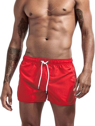 sandbank Men's 4" Running Shorts Lightweight Quick Dry Workout Shorts Athletic Gym Jogger Sweat Shorts with Pockets in Saudi Arabia