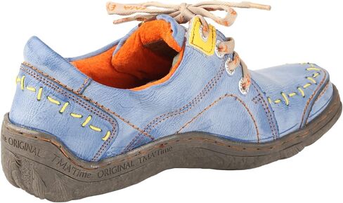 TMA EYES Women's Leather Hand Stitching Walking Travel Shoes Casual Lightweight Comfort Fashion Sneaker in Saudi Arabia
