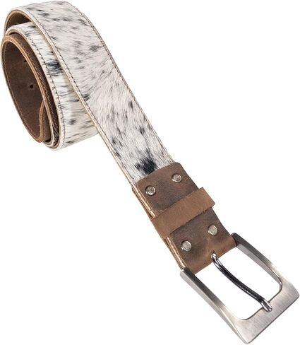 Western Leather Works, Cowboy Men's Belt Handmade from Full Grain Leather in Kuwait