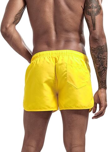 sandbank Men's 4" Running Shorts Lightweight Quick Dry Workout Shorts Athletic Gym Jogger Sweat Shorts with Pockets in Saudi Arabia