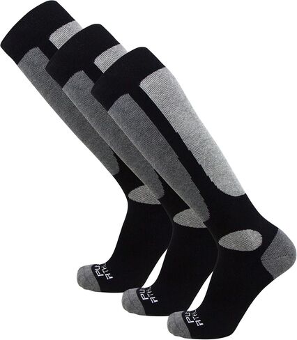 Pure Athlete Value Ski and Snowboarding Socks - Cold Weather Socks for Skiing in Saudi Arabia