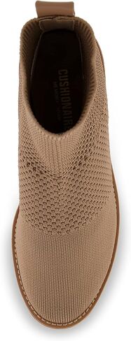 CUSHIONAIRE Women's Iggy stretch knit wedge boots +Memory Foam, Wide Widths Available in Saudi Arabia