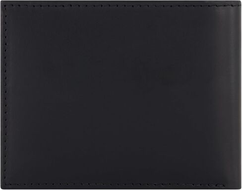 Karl Lagerfeld Paris Men's Split/Bubble Leather Kocktail Karl Head Logo Billfold Wallet, Black_kc, One Size in Saudi Arabia