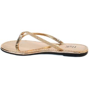 H2K Women's Glitter Flat Thong Sandal in Kuwait