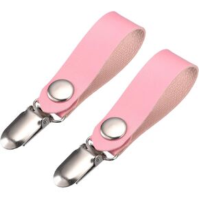 uxcell Hat Clips for Travel, PU Leather Hat Clips for Women Bag Luggage Outdoor Travel Hat Companion in Kuwait