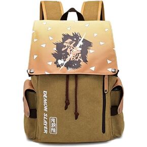 Lukvuzo انمي ياباني حقائب الظهر قماش حقيبة كتف ثلاثية الأبعاد طباعة Daypack حقيبة الظهر أجهزة الكمبيوتر المحمولة حزمة الظهر لمحبي أنيمي in Kuwait