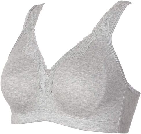 sheroine Plus Size Soft Cotton Wirefree Ultrathin Unpadded Bra in Saudi Arabia