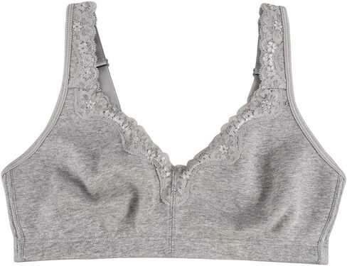 sheroine Plus Size Soft Cotton Wirefree Ultrathin Unpadded Bra in Saudi Arabia