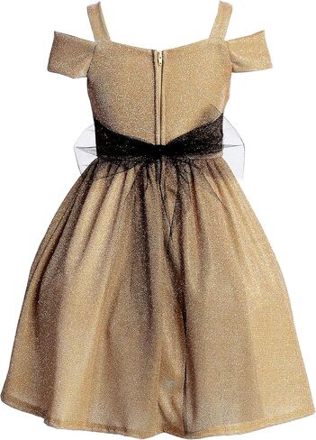 Girls Off Shoulder Hi-Lo Floral Lace Rhinestone Flower Girl Swing Summer Dress USA 4-16 in Saudi Arabia