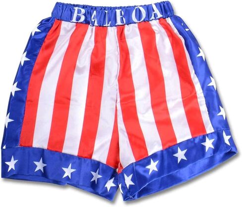 shiyimaogx Child's Boxing Costume and Shorts Robe Satin American Flag Cloak with Hood Medium in Saudi Arabia