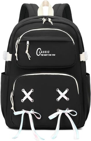 El-fmly Casual School Bookbag Travel Backpack for Teen Girls in Saudi Arabia
