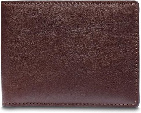 Bosca Navayo Slim 10 Pocket Wallet w/Removeable Flip I.D Passcase Light Brown in Kuwait