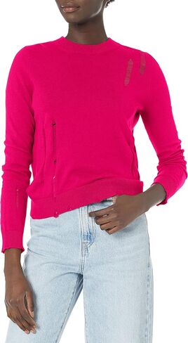 HUDSON Women's Ls Sweater W Twist Back in Saudi Arabia