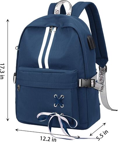 El-fmly Casual School Bookbag Travel Backpack for Teen Girls in Saudi Arabia