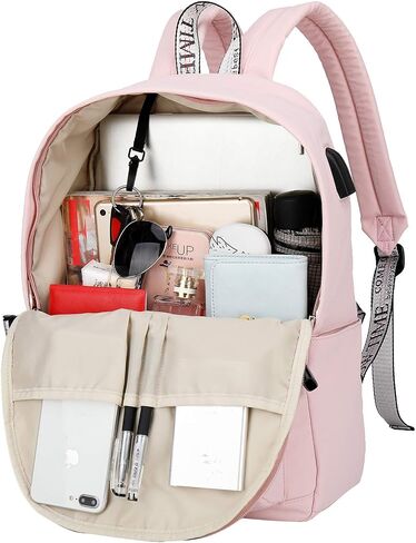 El-fmly Casual School Bookbag Travel Backpack for Teen Girls in Saudi Arabia