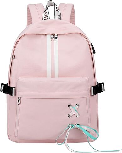 El-fmly Casual School Bookbag Travel Backpack for Teen Girls in Saudi Arabia