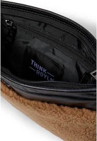 حقيبة THINK ROYLN Bum 2.0 لؤلؤية سوداء/شيربا عارية مقاس واحد in Kuwait