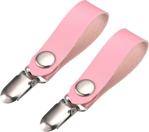 uxcell Hat Clips for Travel, PU Leather Hat Clips for Women Bag Luggage Outdoor Travel Hat Companion in Kuwait