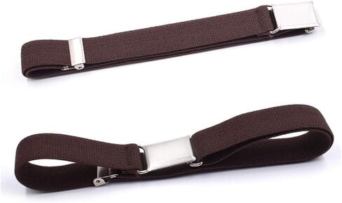 Smilerain 4 Pieces Kids Elastic Belts, Kid Adjustable Buckle Stretch Belt for Children, 4 Colors, Multicolor, L in Kuwait