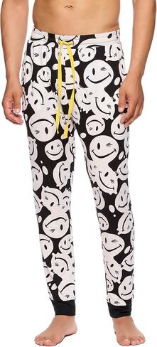 JOE BOXER Mens Pajama Pants - Jersey Knit Jogger Pajama Pants for Men - Mens Lounge Pants with Pockets in Saudi Arabia