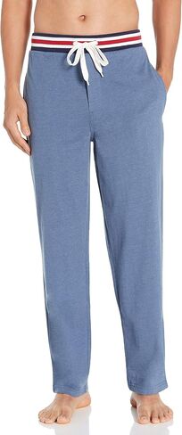 IZOD Men's Poly Sueded Jersey Knit Pant with Striped Waistband in Saudi Arabia