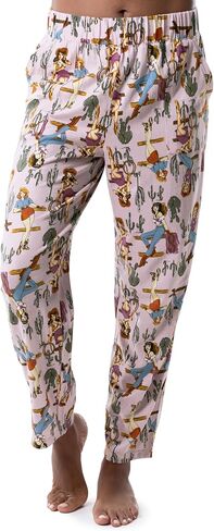 Wrangler Women's Short Sleeve Graphic Tee and Printed Pants Pajama Sleep Set in Saudi Arabia