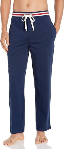 IZOD Men's Poly Sueded Jersey Knit Pant with Striped Waistband in Saudi Arabia