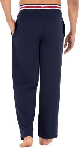 IZOD Men's Poly Sueded Jersey Knit Pant with Striped Waistband in Saudi Arabia