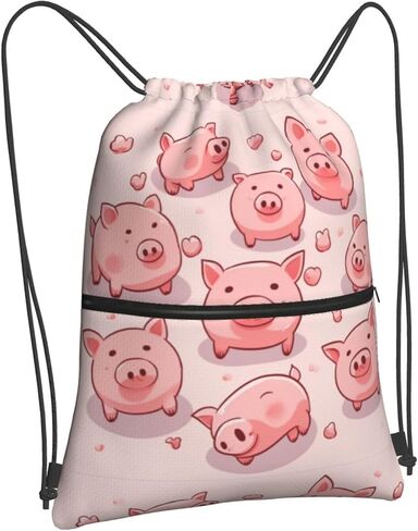 حقيبة ظهر برباط مضادة للماء وخفيفة الوزن لصالة الألعاب الرياضية للرجال النساء المشي لمسافات طويلة اليوغا السفر الشاطئ in Kuwait