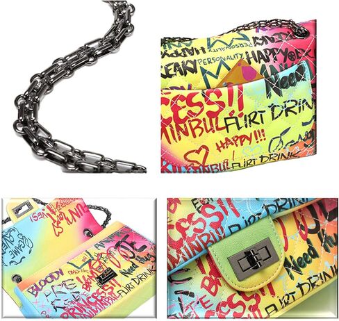 حقائب يد نسائية صغيرة عبر الجسم من Wxnow، حقائب كتف جلدية بمقبض جرافيتي in Kuwait