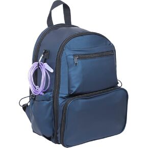 Fewener Feeding Tube Backpack for G Tube Gtube Feeding - 13.8" Upgraded Modified Enteral Feeding Pump Backpack for Teenagers/Adults/Blue in Kuwait