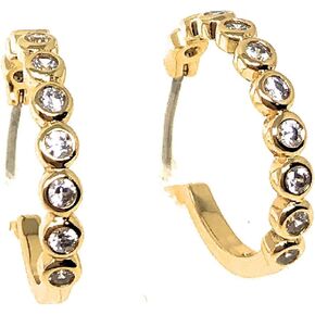 Kate Spade New York Full Circle Huggie Hoop Earrings in Saudi Arabia