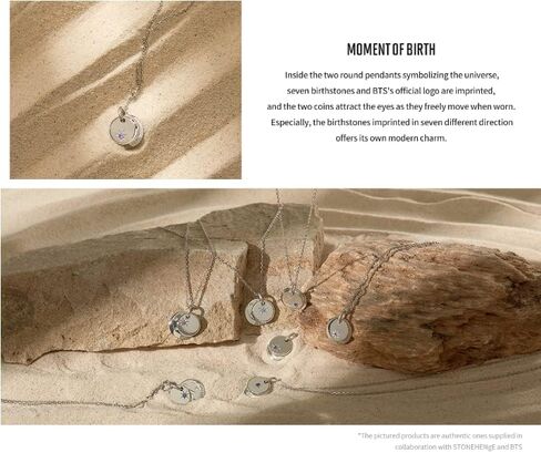 BTS | STONEHENgE Moment of Light Jewelry Official Army Necklace in Saudi Arabia