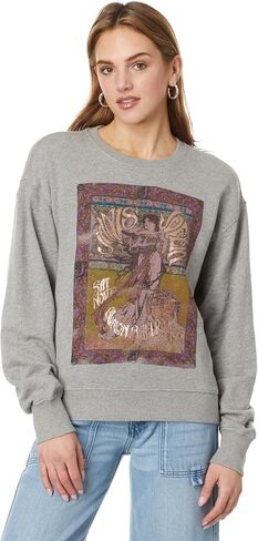 Lucky Brand Women's Janis Joplin Poster Pullover in Saudi Arabia