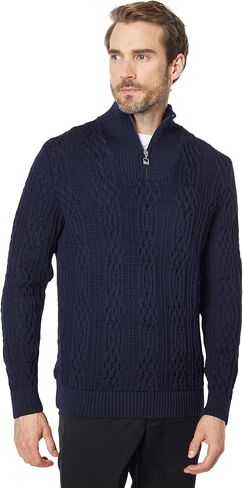 Dale of Norway Hoven Men’s Sweater - 100% Lightweight Wool Knit Sweater - Men’s Pullovers - Cable-Knit Sweater for Men in Saudi Arabia